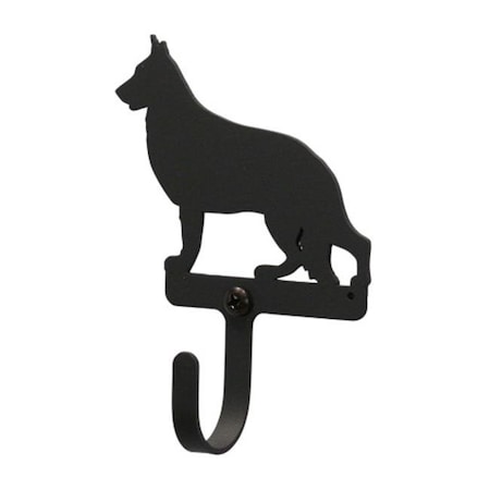 Village Wrought Iron Village Wrought Iron WH-245-S Small Wall Hook - German She - Black WH-245-S